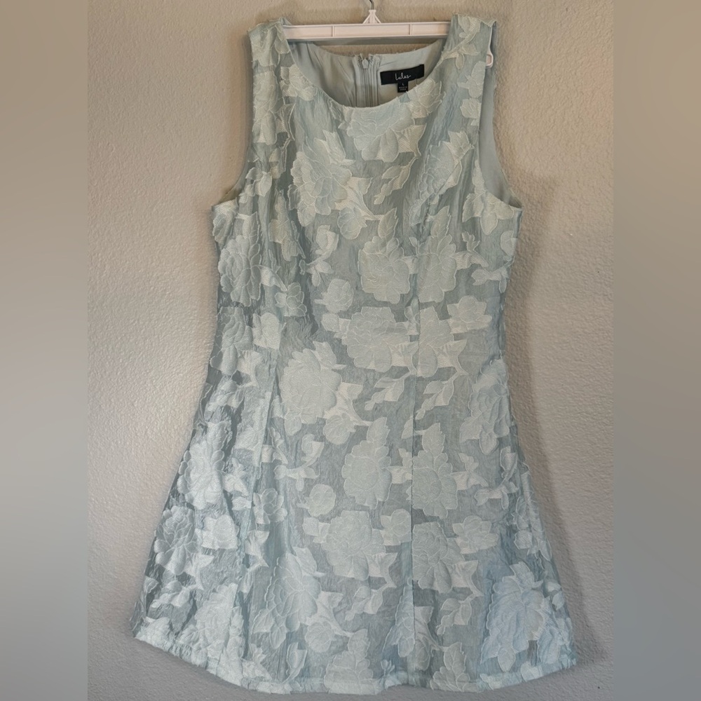 Lulus Floral Sleeveless Dress Size Large